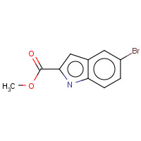 210345-56-5 5-Bromoindole-2-carboxylic acid methyl ester chemical structure