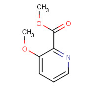 24059-83-4 3-METHOXYPICOLINIC ACID METHYL ESTER chemical structure