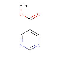34253-01-5 METHYL PYRIMIDINE-5-CARBOXYLATE chemical structure