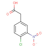 37777-68-7 4-CHLORO-3-NITROPHENYLACETIC ACID chemical structure