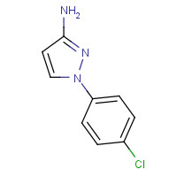 66000-39-3 1-(4-CHLORO-PHENYL)-1H-PYRAZOL-3-YLAMINE chemical structure