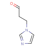 74917-06-9 3-IMIDAZOL-1-YL-PROPIONALDEHYDE chemical structure