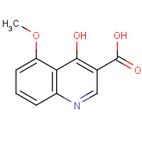 873054-97-8 4-Hydroxy-5-methoxyquinoline-3-carboxylic acid chemical structure
