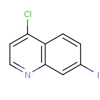 22200-50-6 7-IODO-4-CHLOROQUINOLINE chemical structure