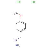 140-69-2 (4-METHOXYBENZYL)HYDRAZINEDIHYDROCHLORIDE chemical structure