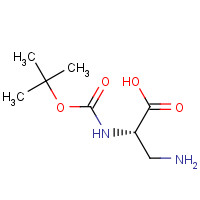 73259-81-1 N-alpha-L-(Butoxycarbonyl)-2,3-diaminopropionic acid chemical structure