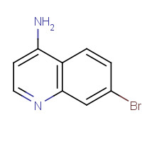 65340-74-1 4-AMINO-7-BROMOQUINOLINE chemical structure
