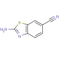 19759-66-1 2-Amino-benzothiazole-6-carbonitrile chemical structure