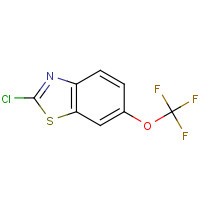 133840-96-7 2-Chloro-6-(trifluoromethoxy)-benzothiazole chemical structure