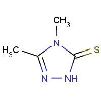38942-50-6 4,5-DIMETHYL-4H-(1,2,4)TRIOZOLE-3-THIOL chemical structure
