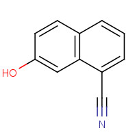 19307-13-2 7-HYDROXY-1-NAPHTHONITRILE chemical structure
