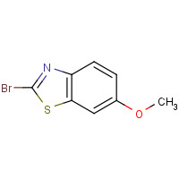 2941-58-4 2-Bromo-6-methoxybenzothiazole chemical structure