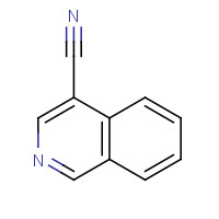 34846-65-6 ISOQUINOLINE-4-CARBONITRILE chemical structure