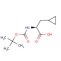 89483-07-8 BOC-L-CYCLOPROPYLALANINE-DCHA chemical structure
