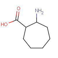 3814-46-8 2-AMINOCYCLOHEPTANECARBOXYLIC ACID chemical structure
