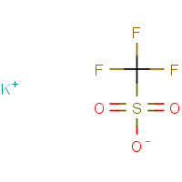 2926-27-4 POTASSIUM TRIFLUOROMETHANESULFONATE chemical structure