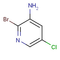 90902-83-3 3-AMINO-2-BROMO-5-CHLOROPYRIDINE chemical structure