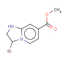 342613-63-2 methyl 3-bromoH-imidazo[1,2-a]pyridine-7-carboxylate chemical structure