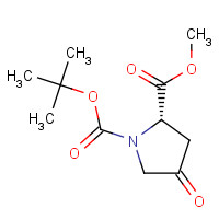 102195-80-2 BOC-4-OXO-PRO-OME chemical structure