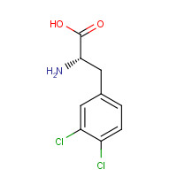 5472-67-3 3,4-DICHLORO-DL-PHENYLALANINE chemical structure