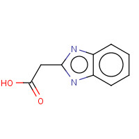 13570-08-6 (1H-BENZOIMIDAZOL-2-YL)-ACETIC ACID chemical structure