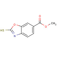 72752-81-9 2-Mercaptobenzooxazole-6-carboxylic acid methyl ester chemical structure