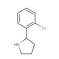 129540-21-2 2-(2-Chlorophenyl)pyrrolidine chemical structure