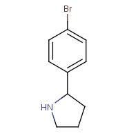 383127-22-8 2-(4-BROMO-PHENYL)-PYRROLIDINE chemical structure