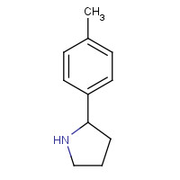 62506-76-7 2-(4-METHYLPHENYL)PYRROLIDINE chemical structure