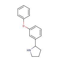 68548-75-4 2-(3-PHENOXYPHENYL)-PYRROLIDINE chemical structure