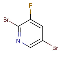 156772-60-0 2,5-DIBROMO-3-FLUOROPYRIDINE chemical structure