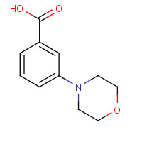 215309-00-5 3-MORPHOLINOBENZOIC ACID chemical structure