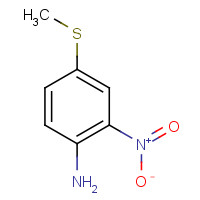 23153-09-5 4-(Methylsulfanyl)-2-nitroaniline chemical structure
