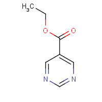 40929-50-8 ETHYL 5-PYRIMIDINECARBOXYLATE  98 chemical structure