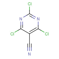 3029-64-9 2,4,6-TRICHLORO-5-CYANOPYRIMIDINE chemical structure