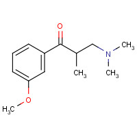 850222-40-1 (S)-3-(dimethylamino)-1-(3-methoxyphenyl)-2-methylpropan-1-one chemical structure