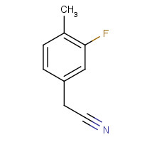 261951-73-9 3-Fluoro-4-methylphenylacetonitrile chemical structure
