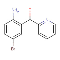 1563-56-0 2-(2-AMINO-5-BROMOBENZOYL) PYRIDINE chemical structure