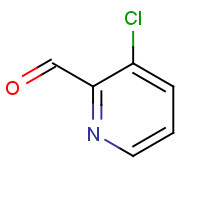 206181-90-0 3-Chloropyridine-2-carboxaldehyde chemical structure