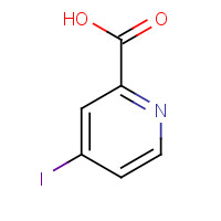 405939-79-9 4-IODOPYRIDINE-2-CARBOXYLIC ACID chemical structure