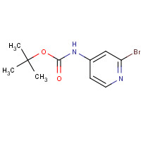 433711-95-6 (2-BROMO-PYRIDIN-4-YL)CARBAMIC ACID TERT-BUTYL ESTER chemical structure