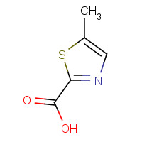 61291-21-2 5-Methylthiazole-2-carboxylic acid chemical structure