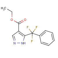 741717-63-5 1-Phenyl-5-trifluoromethyl-1H-pyrazole-4-carboxylic acid ethyl ester chemical structure