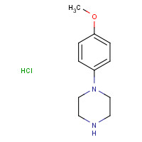 84145-43-7 1-(4-Methoxyphenyl)piperazine hydrochloride chemical structure