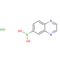 852362-25-5 BENZOPYRAZINE-6-BORONIC ACID HCL chemical structure