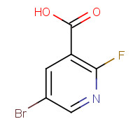 29241-66-5 5-BROMO-2-FLUORONICOTINIC ACID chemical structure