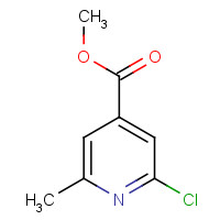 3998-90-1 Methyl 2-chloro-6-methylpyridine-4-carboxylate chemical structure
