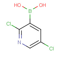 536693-97-7 2,5-DICHLOROPYRIDINE-3-BORONIC ACID chemical structure