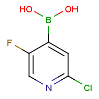 951677-47-7 2-CHLORO-5-FLUOROPYRIDINE-4-BORONIC ACID chemical structure
