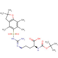 200124-22-7 BOC-ARG(PBF)-OH chemical structure